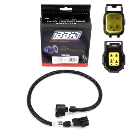قطعة نظام عادم BBK Performance - Jeep Wrangler 3.8L O2 Sensor Extension 1 pc 24 Inch 07-11