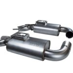 أنابيب توصيل العادم Kooks Headers - 3" Muffler Section. 2015-2020 Shelby GT350. Converts Kooks X-Pipe to Full Exh.