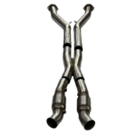 هدرز Kooks Headers - Full 3" GREEN Catted X-Pipe. 1997-2004 Corvette. Requires Kooks Headers.