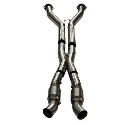 هدرز Kooks Headers - Full 3" GREEN Catted X-Pipe. 1997-2004 Corvette. Requires Kooks Headers.