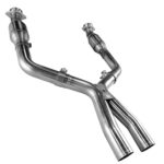 هدرز Kooks Headers - 2-1/2" Catted X-Pipe.  2005-2010 Mustang GT 4.6L 3V. Requires Kooks Headers.