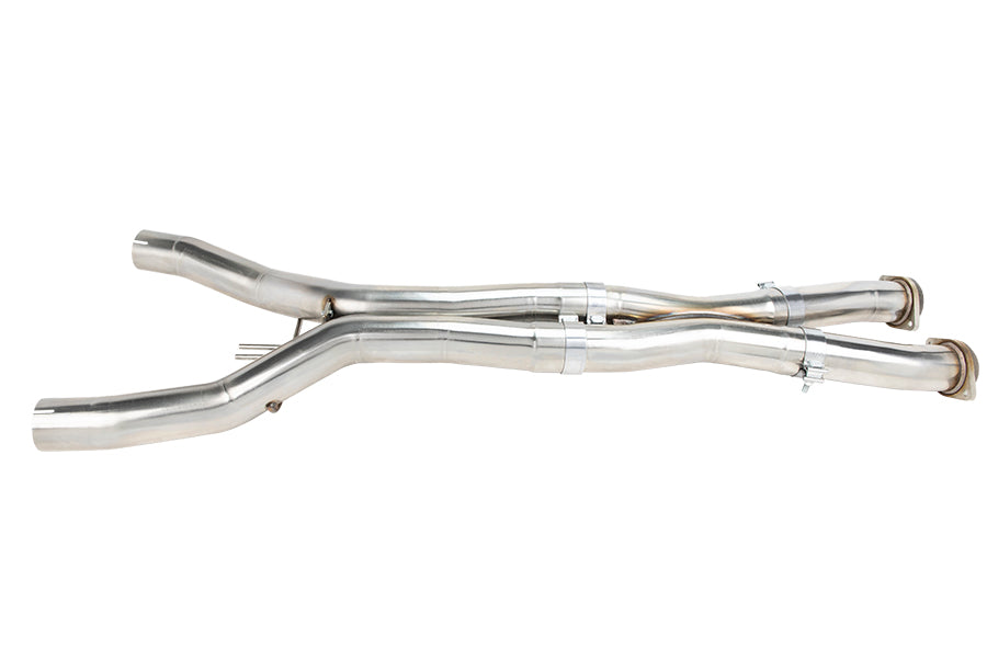 3" SS Resonator Delete X-Pipe. 2014-2019 Corvette 6.2L. Connects to OEM Cats. 3" SS Resonator Delete X-Pipe. 2014-2019 Corvette 6.2L. Connects to OEM Cats.