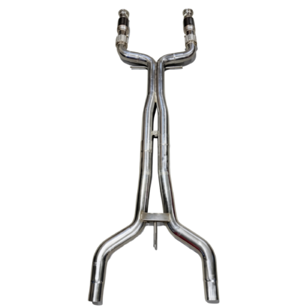نظام عادم Kooks Headers - 3" SS GREEN Catted Exhaust Mid-Section. Fits 2025+ Ford Mustang GTD 5.2L.