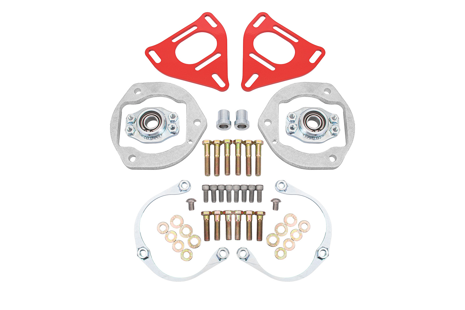 Caster camber plates, factory spring BMR Suspension for Chevy Camaro 2016-2024 Caster camber plates, factory spring BMR Suspension for Chevy Camaro 2016-2024