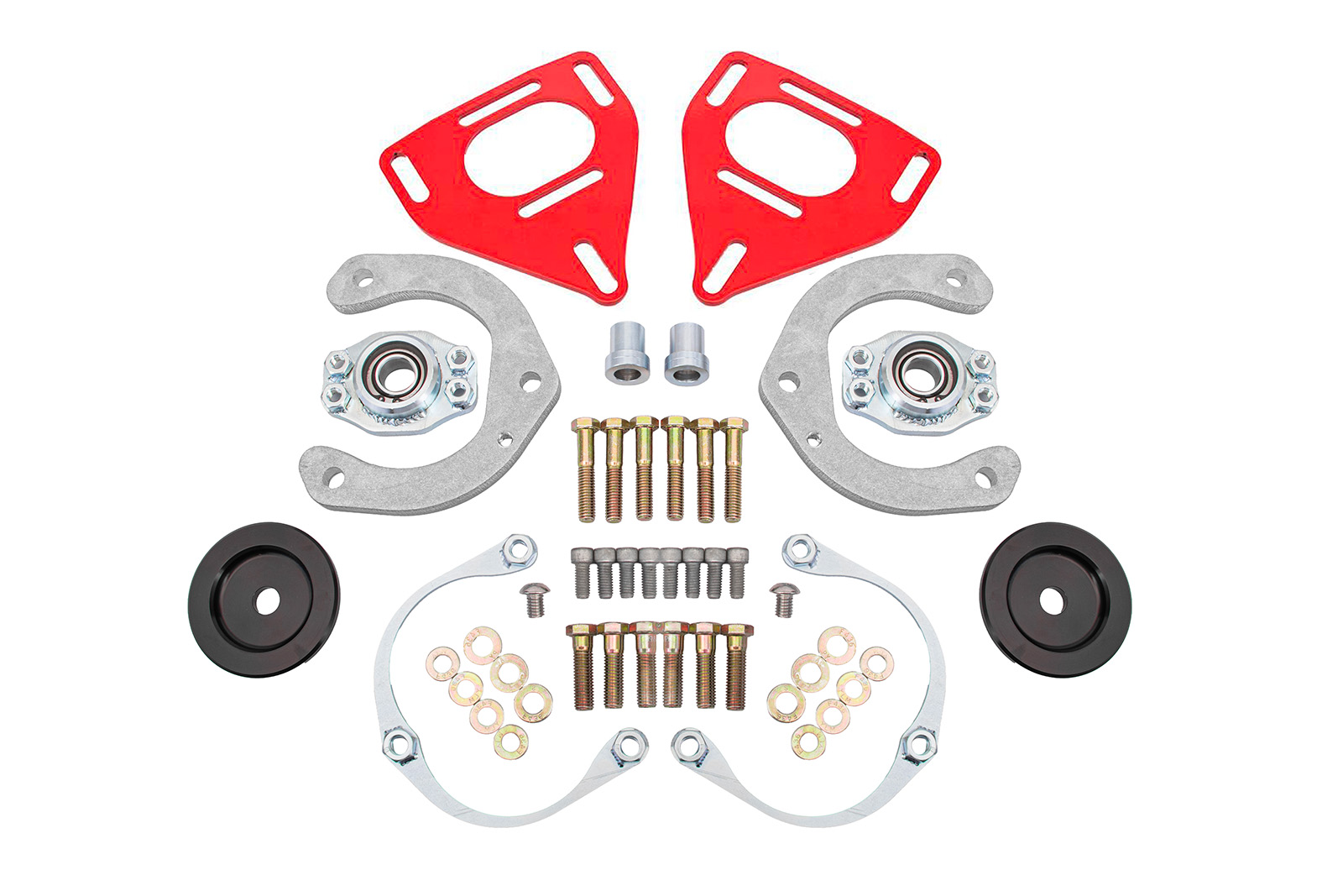 Caster camber plates, coil-over only BMR Suspension for Chevy Camaro 2016-2024 Caster camber plates, coil-over only BMR Suspension for Chevy Camaro 2016-2024