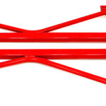 Subframe connectors, weld-on, tubular BMR Suspension for Mustang 2005-2014