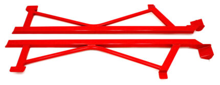 Subframe connectors, weld-on, boxed BMR Suspension for Mustang 2005-2014