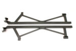 Subframe connectors, weld-on, boxed BMR Suspension for Mustang 2005-2014
