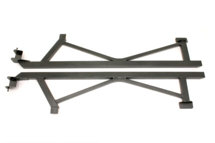 Subframe connectors, weld-on, boxed BMR Suspension for Mustang 2005-2014