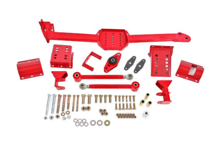 Watts link, body mount, rod end/poly, adj, axle clamps BMR Suspension for Shelby GT500 2007-2014