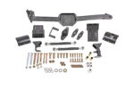 Watts link, body mount, rod ends, adjustable axle clamps BMR Suspension for Shelby GT500 2007-2014