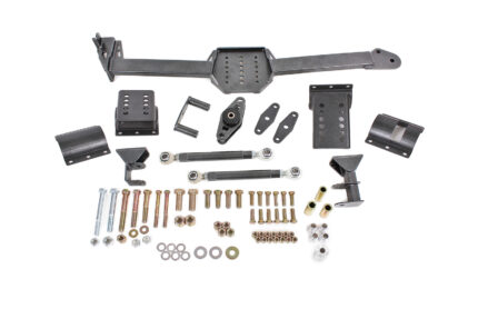 Watts link, body mount, rod ends, adjustable axle clamps BMR Suspension for Shelby GT500 2007-2014