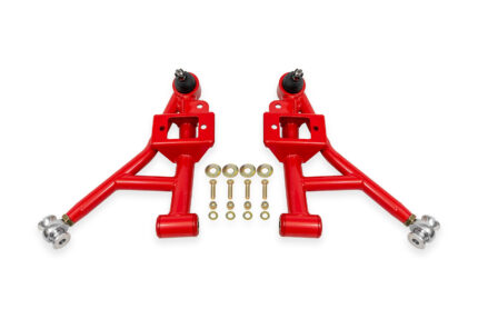 A-arms, lower, DOM, adjustable, polyurethane/Rod end combo BMR Suspension لـ F-Body 1993-2002