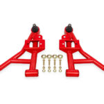 A-arms, Lower, DOM, Adjustable, Polyurethane/Rod End Combo, 1" Lowering BMR Suspension لـ F-Body 1993-2002