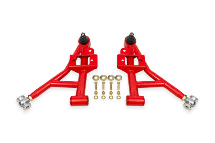 A-arms, Lower, DOM, Adjustable, Polyurethane/Rod End Combo, 1" Lowering BMR Suspension لـ F-Body 1993-2002