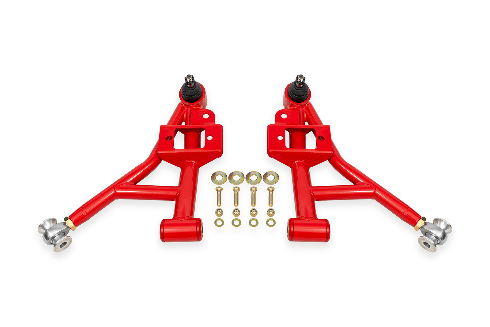 A-arms, Lower, DOM, Adjustable, Polyurethane/Rod End Combo, 1" Lowering BMR Suspension لـ F-Body 1993-2002 A-arms, Lower, DOM, Adjustable, Polyurethane/Rod End Combo, 1" Lowering BMR Suspension لـ F-Body 1993-2002