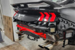 Parachute mount, bolt-on BMR Suspension for Mustang