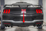 Parachute mount, bolt-on BMR Suspension for Mustang